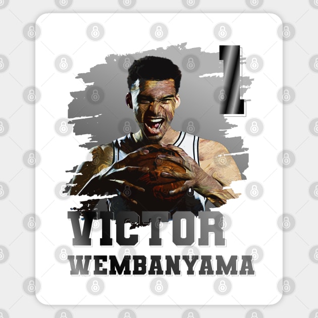 Victor Wembanyama || Basketball | 1 Magnet by Aloenalone